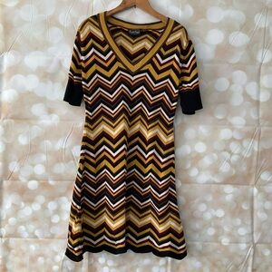 Voodoo Vixen Chevron Dress